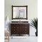 James Martin Vanities Brittany 48in Single Vanity, Burnished Mahogany w/ 3 CM Ethereal Noctis Quartz Top 650-V48-BNM-3ENC - alternate 3